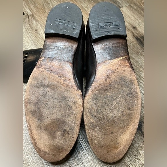 Vintage Salvatore Ferragamo Men’s Shoes Leather Loafer Brown w/ Tassle Size 8.5 - Picture 9 of 12